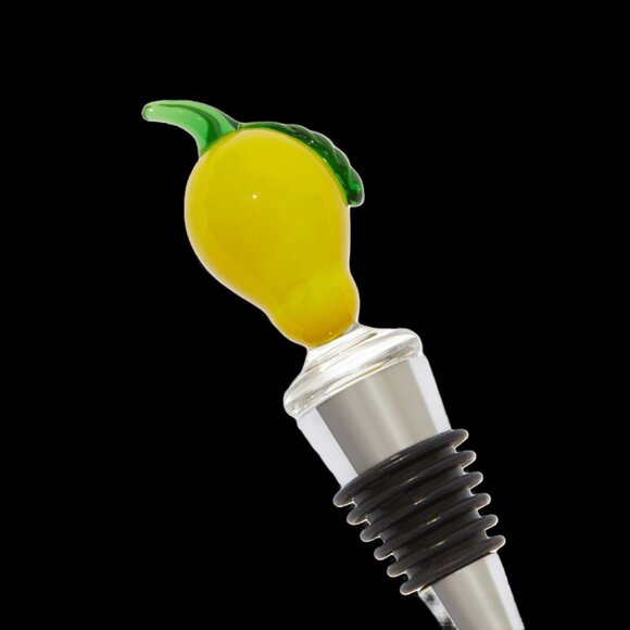 Bottle Stoppers Set of Lemon & Chilli - Picture 2 of 2